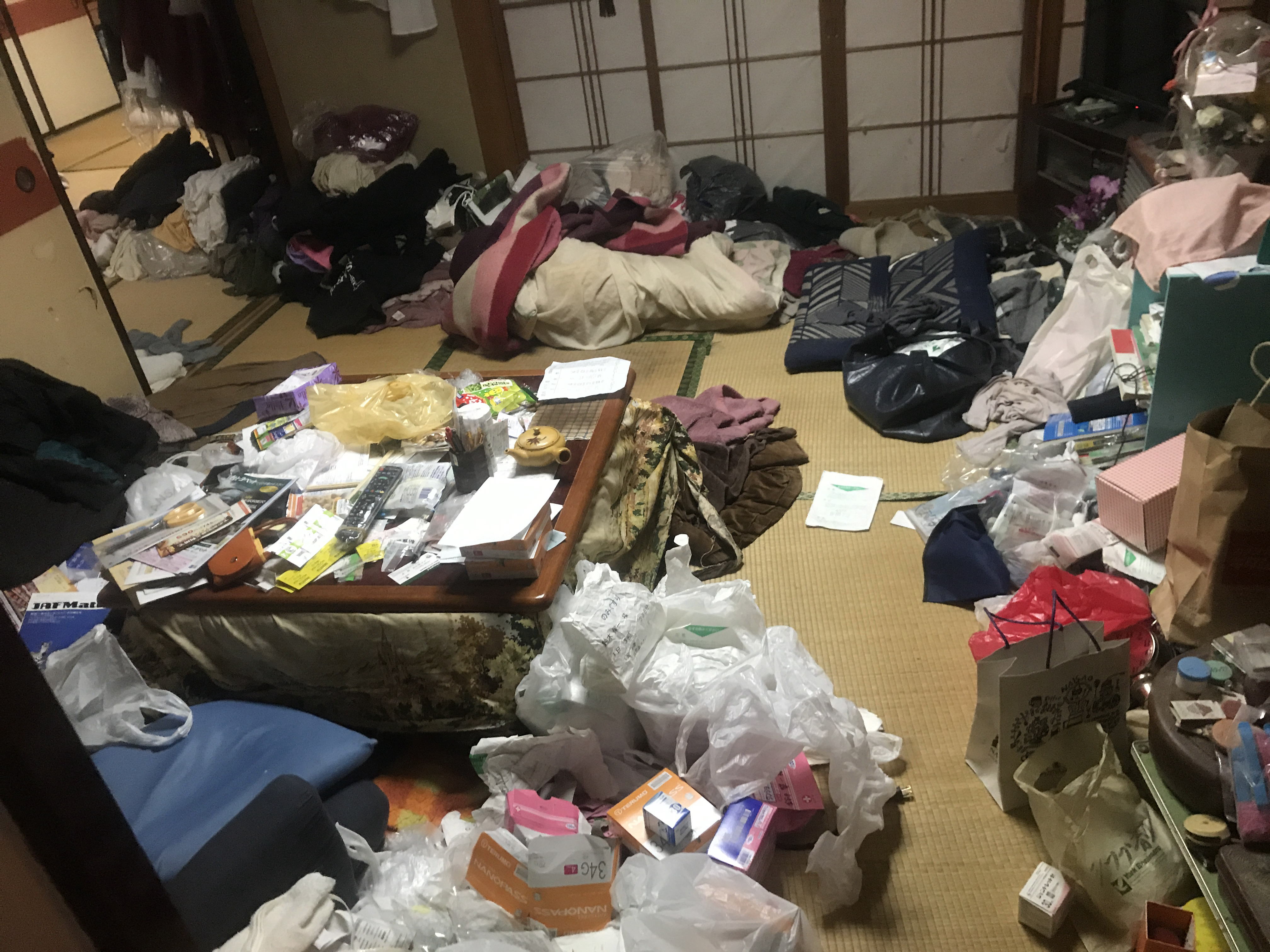 宮城県富谷町　ゴミ屋敷片付け